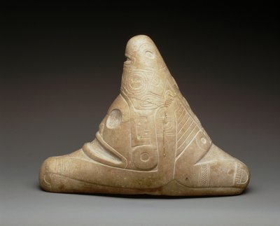 Dreipunkt-Zemi von Taino Culture